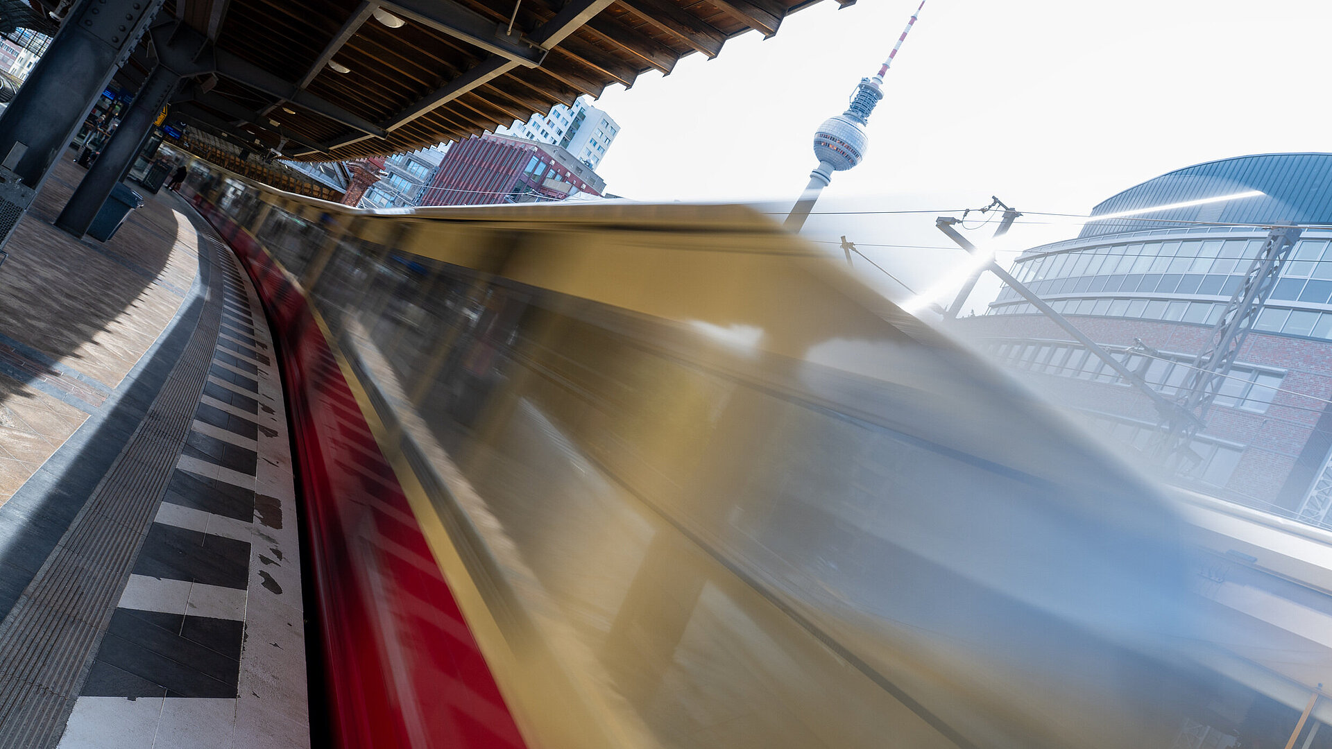 Berliner S-Bahn auf der Stadtbahn